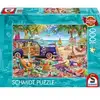 Sonnige Auszeit am Strand, Puzzle
