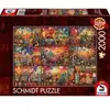 Genussvolle Auszeit: auf Reisen mit Büchern und Wein, Puzzle