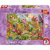 Wunderschöner Schmetterlingsgarten, Puzzle