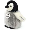 Steiff Kuscheltier Pinguin Flaps Schwarz/Weiß/Grau (16cm)