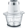 Graef CH501EU, 1 l, Weiß, Glas, Edelstahl, Tasten, 500 W