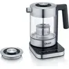 Graef WK350, 1 l, 2000 W, Schwarz, Edelstahl, Transparent, Glas, Wasse...