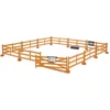 Bruder® Spielwelt bworld, Weidezaun braun (62604), Made in Europe