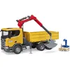 Auto Spiele - scania super 560r Bauwagen mit Zubehör Bruder TU