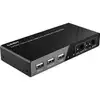 2 Port KVM Switch HDMI 4K60, USB 2.0 & Audio, KVM-Switch