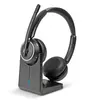 Lindy L118 Kabelloses Büro-Headset mit Ladestation (20450)