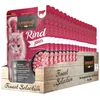 Leonardo Catfood Rind Pur - getreidefreies Nassfutter mit Lachsöl 16x8...