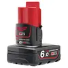 Milwaukee M12b6 12v/60 Ah Li-ion Batterie