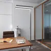 LED-Sensor-Stehlampe MAULjuvis, silber, 196 cm, Standfuß dim