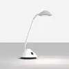 LED-Tischleuchte MAULarc, weiß, Höhe 38 cm, flexibel