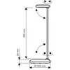 LED-Schreibtischleuchte MAULstudy, schwarz, Stahl, 49 cm,E27