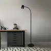 Stehleuchte Skriva, schwarz, justierbar, Metall, GU10