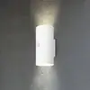 LED-Akku-Außenwandleuchte, weiß, Sensor, up/down