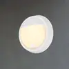 LED-Akku-Außenwandlampe 3784016, weiß, Touchdimmer, Ø 17 cm