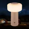 LED-Akku-Tischleuchte Juna, beige, IP44, dimmbar, 20 cm