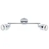 LED Deckenleuchte Badleuchte dreh- & schwenkbar 8W Chrom IP44 Metall B...
