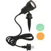 LED Außenleuchte Erdspieß drehbar GU10 IP44 3 W schwarz Kunststoff Bri...