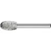 Pferd, Schleifmittel, HSS-Frässtift tropfenförmig 12x20 mm Schaft ø 6 ...