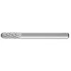 Pferd, Fräser, HSS-Frässtift walzenrundförmig 6x16 mm Schaft ø 6 mm Za...