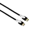 Hama High Speed HDMI -Kabel, St.-St., Ethernet, Gewebe, vergoldet, Sch...