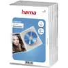 Hama DVD-Leerhülle Standard, 5er-Pack, Transparent