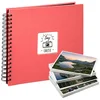 Hama Fotoalbum Spiral Foto-Album Fine Art Foto-Buch 50x Seiten (1x Spi...