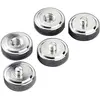 Hama Wechselteller Zapfen (Stativadapter), Stativ Zubehör, Silber