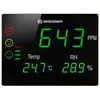Bresser Co2-messgerät Lächelnde Ampel Extra Großes Led-display One Siz...