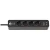 Brennenstuhl 2xusb 4 Steckdosen Mehrfachsteckdose 1.5 M