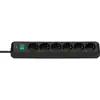 Brennenstuhl Eco-line 6 Steckdosen Mit Schalter Mehrfachsteckdose
