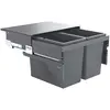 HAILO 3610841 CARGO mit 56 Liter Volumen für 60 cm Schrankbreite / Abf...