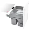 Hailo Abfallsammler 3610631 CS Slide Euro-Cargo S 2x 13 + 30 Liter