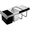 Hailo Abfallsammler 3640001 TR Swing A Raumspar-Tandem 2x 18 Liter