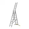 Hailo 1421-801 Teleskop-stehleiter 3x8 Stufen