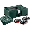 Metabo 685133000, Batterie- & Ladegerät-Set, Lithium-Ion (Li-Ion), 4 A...
