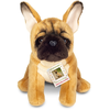 Teddy Hermann Hund Französische Bulldoge 27 cm Kuscheltier braun-beige