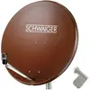 Schwaiger SPI9962SET9 (Parabolantenne, DVB-S / -S2), SAT Spiegel + SAT...