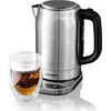Cloer 4459 Touch-Wasserkocher 1,7 l mit Kalkfilter, Basis mit Glasober...