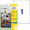 AVERY Zweckform wetterfeste Folienetiketten 210,0 x 297,0 mm