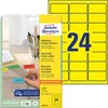 AVERY Zweckform Etiketten L6035-20 gelb 63,5 x 33,9 mm