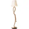 Stehlampe Sailor mit Seil-Gestell