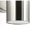 Außenwandleuchte Jandy up/down edelstahlfarben, Metall, GU10