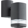 BRILLIANT schwarze hängende Wandleuchte JANDY | Down Light | mit geeig...