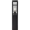 BRILLIANT Außensockelleuchte 50cm Getta schwarz IP44 E27 40 Watt dimmb...