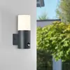 Außenwandlampe Aberdeen, Sensor, Höhe 23,2 cm, anthrazit