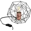 Tischlampe Synergy mit Käfigschirm