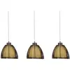 Pendellampe Relax, 3-flammig bronze