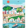 Ravensburger CreArt, Malen nach Zahlen Adults Trend - Griechische Inse...