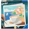 Ravensburger CreArt, Malen nach Zahlen Adults Trend - Cappuccino in Po...