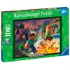 Puzzle mit 100 Teilen Ravensburger Minecraft 23x33,5x4 cm